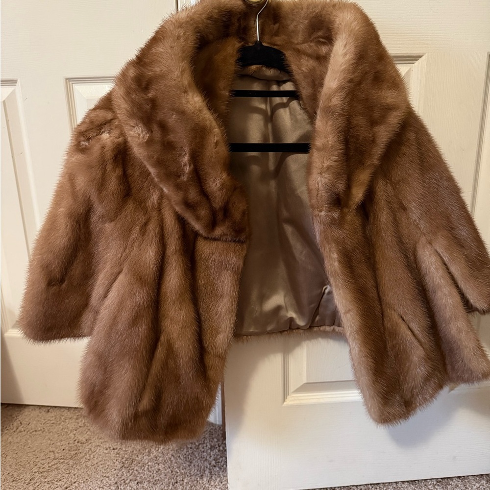Vintage Fur Cape